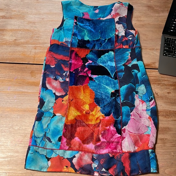 Leifsdottir-Anthropology silk mini dress - Picture 6 of 7